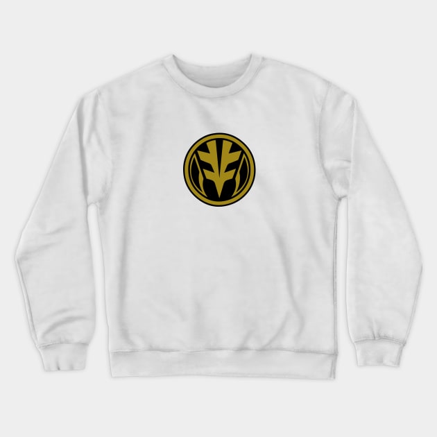 White Ranger Tiger Power Crewneck Sweatshirt by DRohrs